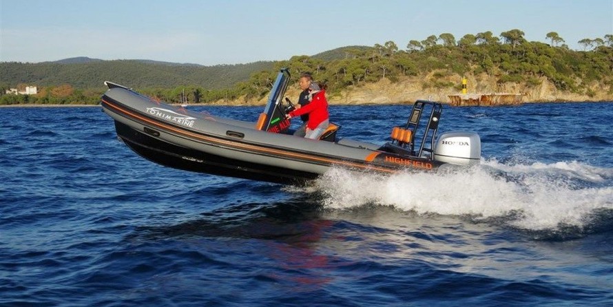 Highfield dl 640 aluminium rib - hypalon