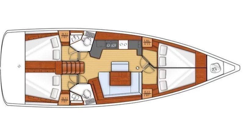 Oceanis 45 (4Cab)