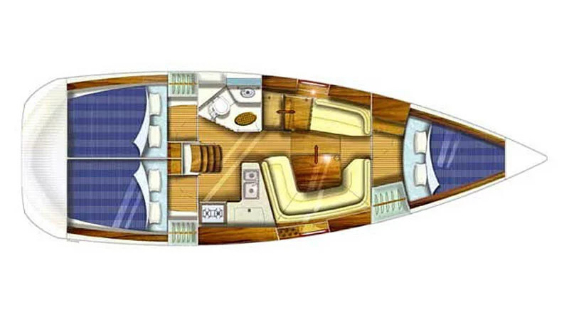 Sun Odyssey 35 (3Cab)