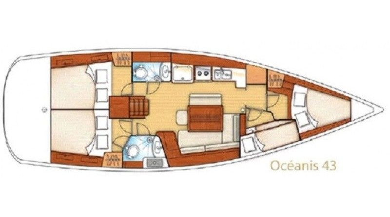 Beneteau Oceanis 43
