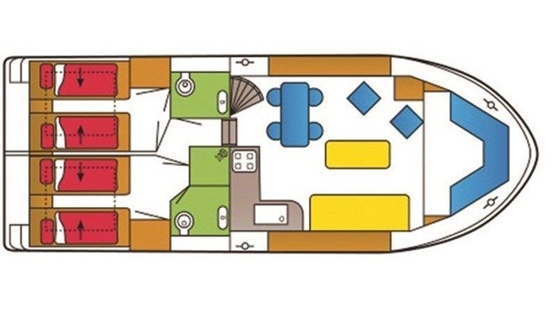 De Drait Safari Houseboat 1050