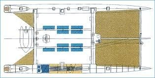 Fountaine pajot taiti 75 day charter boat