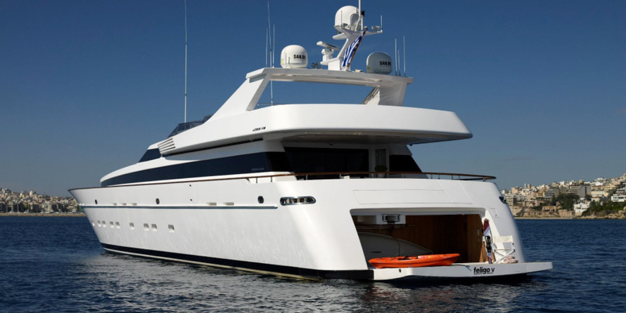 Cantieri di Pisa 110 Akhir