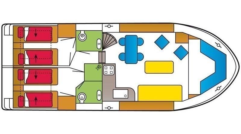 De Drait Safari Houseboat 1050