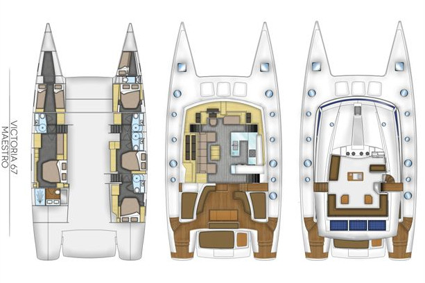 Fountaine pajot victoria 67