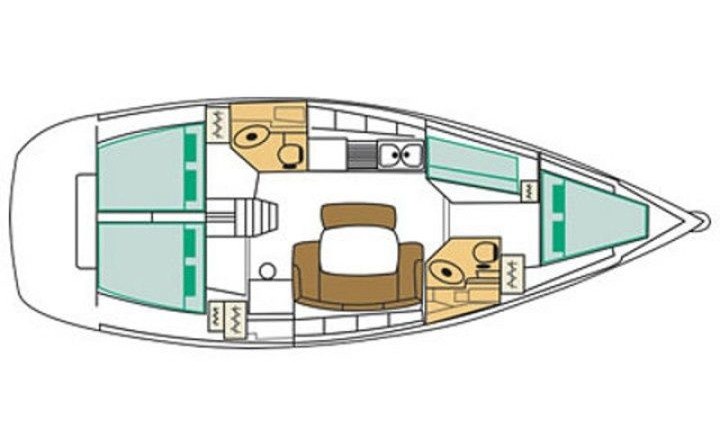 Beneteau Cyclades 43