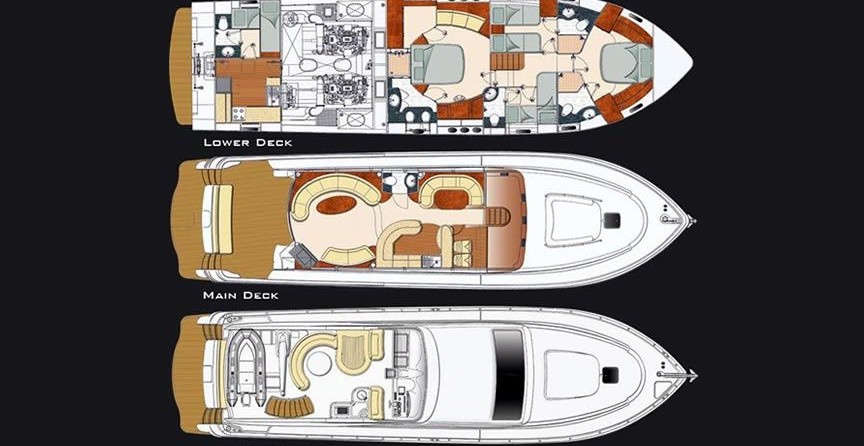 Majesty yachts gulf craft 66