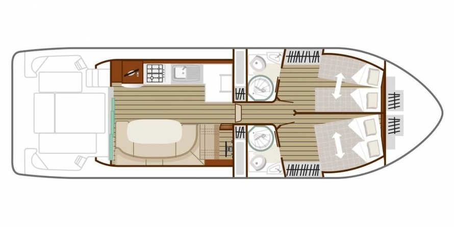 Cantieri estensi goldstar 560 c fly