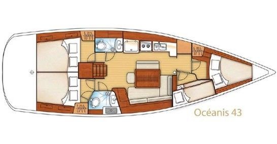 Beneteau Oceanis 43