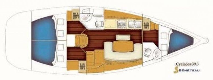 Beneteau Cyclades 39.3
