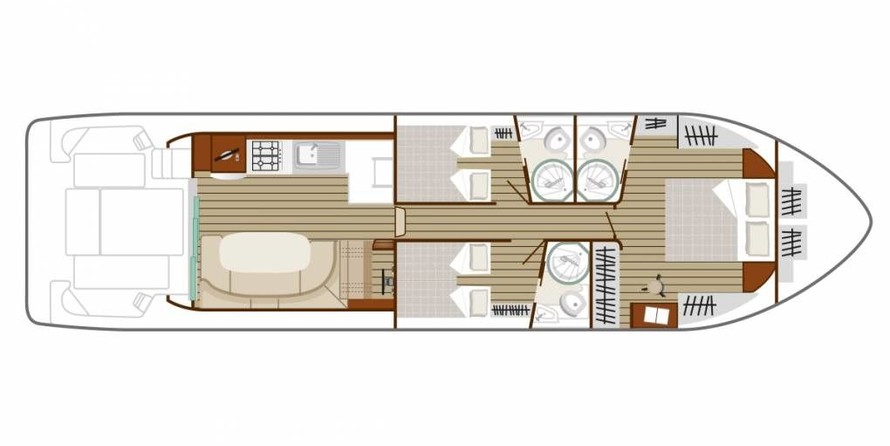 Cantieri estensi goldstar 560 c fly