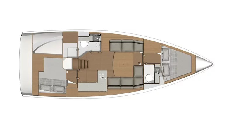 Dufour 390 Grand Large (3Cab)