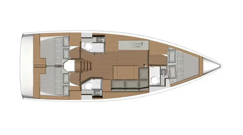 Dufour 390 Grand Large (3Cab)