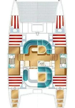 Nautitech 40 Open - 3 + 1 cab.