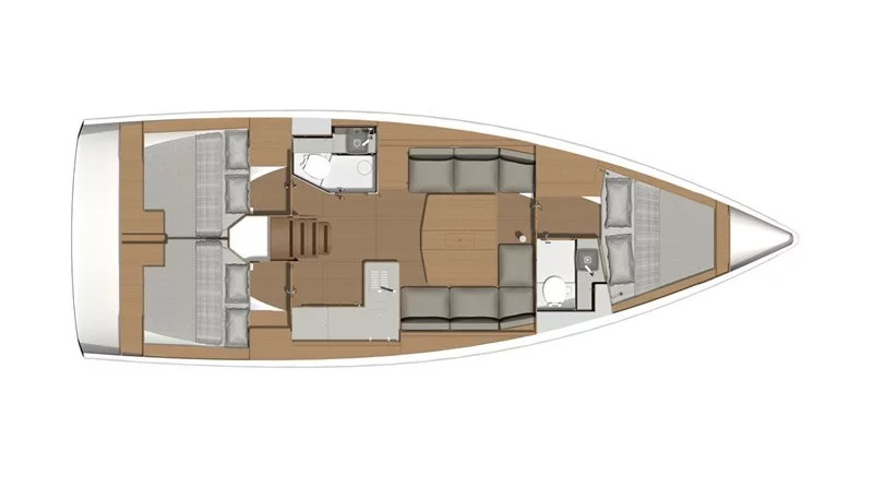 Dufour 390 Grand Large (3Cab)