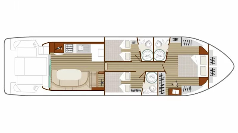 Cantieri estensi goldstar 560 c fly