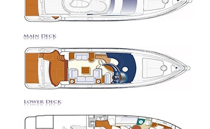 Azimut 50 Fly Galley Up