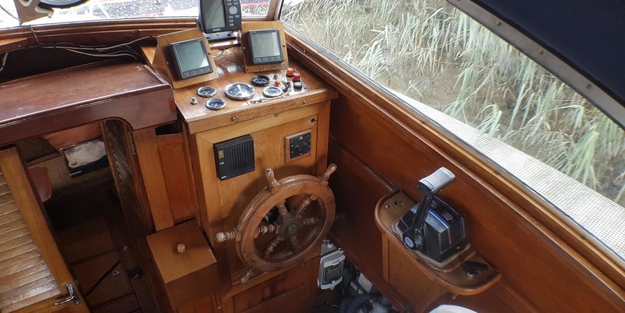 1999 27 hike built aluminum patrol boat w/ trailer