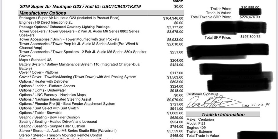 Super Air Nautique G23