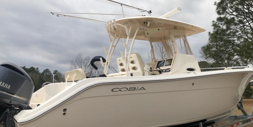 Cobia 217 center console
