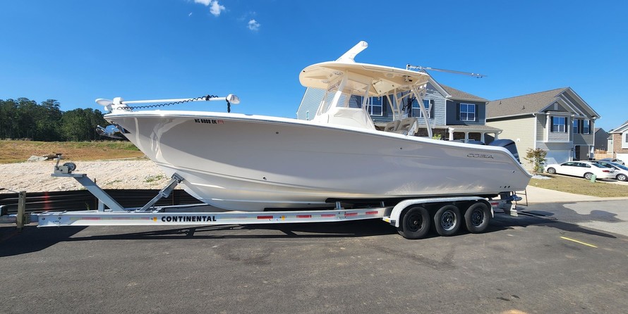Cobia 217 center console