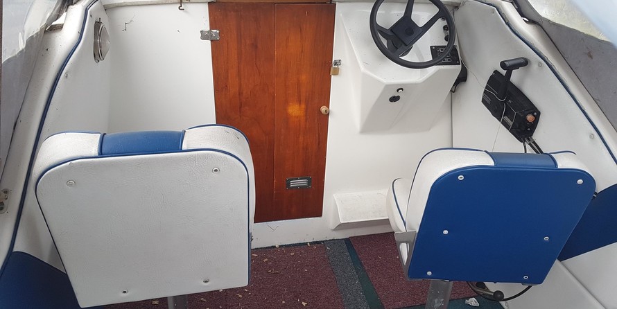 Dolphin cabin cruiser