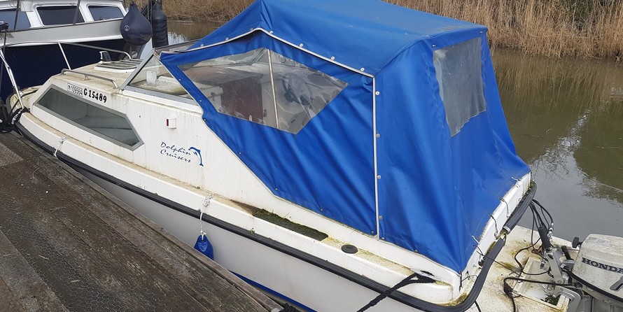 Dolphin cabin cruiser