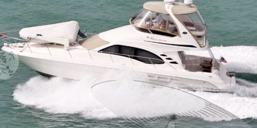 Sea ray 420 sedan bridge