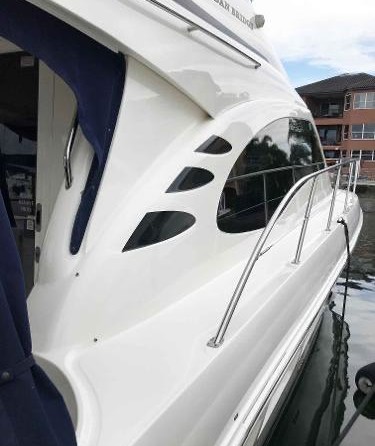 Sea ray 420 sedan bridge