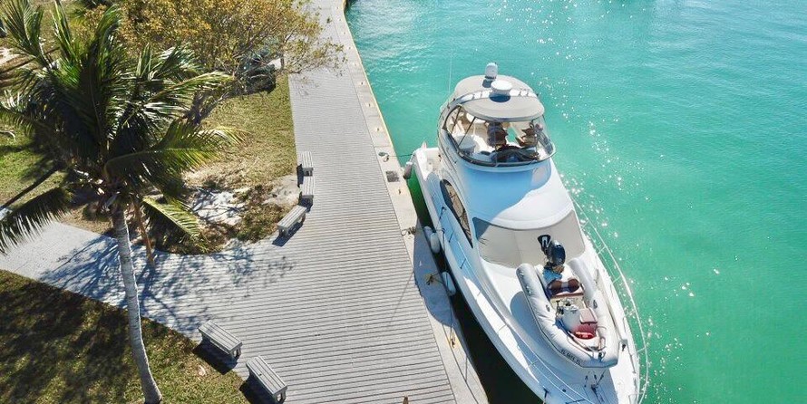 Sea ray 420 sedan bridge