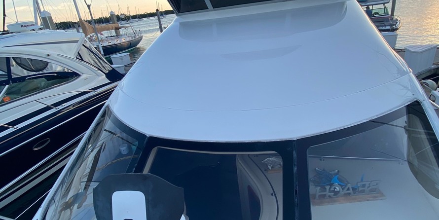 Sea ray 420 sedan bridge