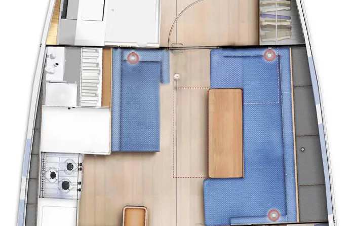 Sun Odyssey 410 - 3 cab.