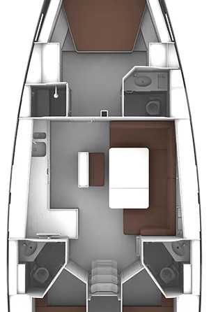 Bavaria Cruiser 46 - 3 cab.