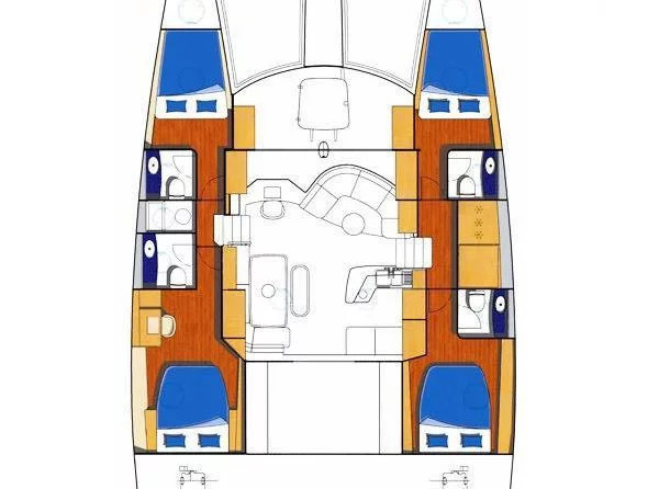 Fountaine Pajot Eleuthera 60 - 5 + 2 cab.