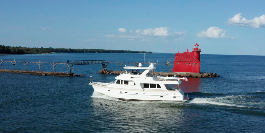Outer reef yachts lrc cockpit motor yacht