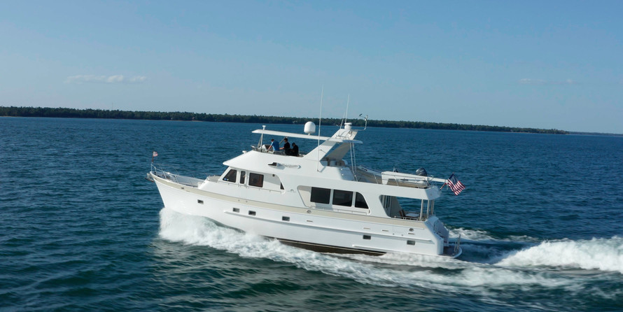Outer reef yachts lrc cockpit motor yacht