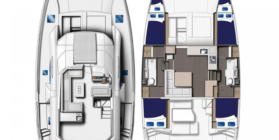 Moorings 43 Power Cat
