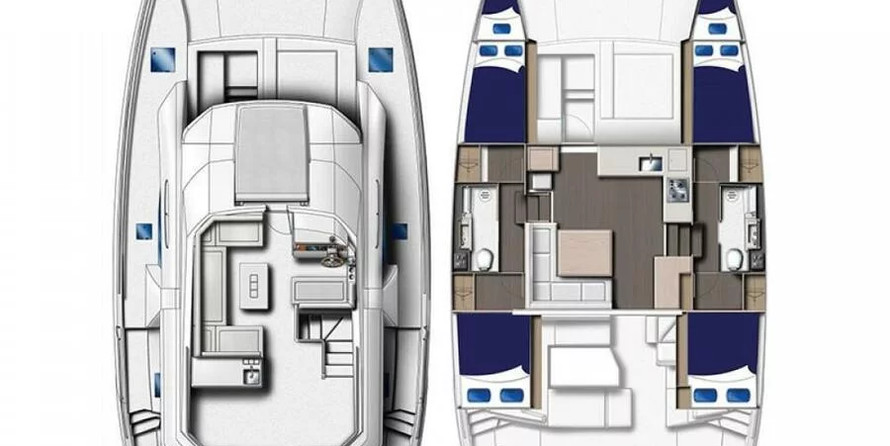 Moorings 43 Power Cat