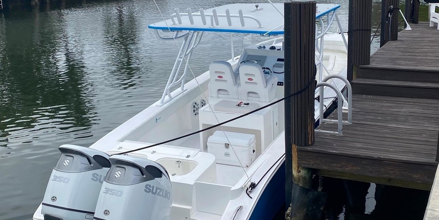 Custom carolina 28 center console