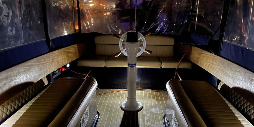 Cobia 217 center console