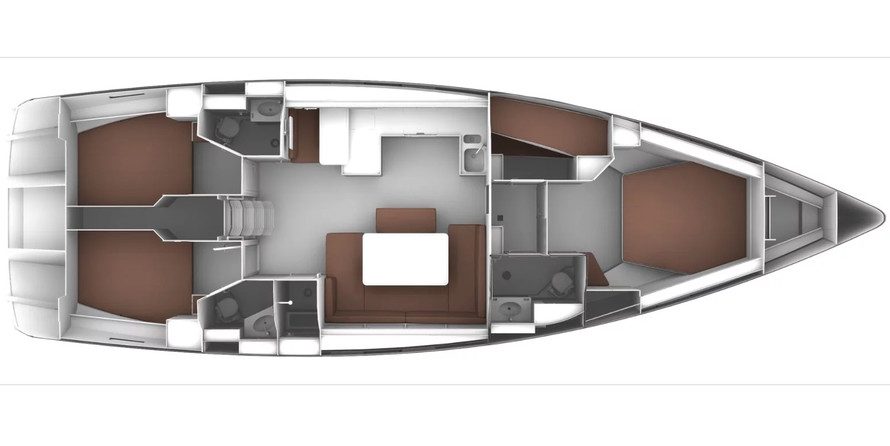 Bavaria Cruiser 51 / 4 cabins version