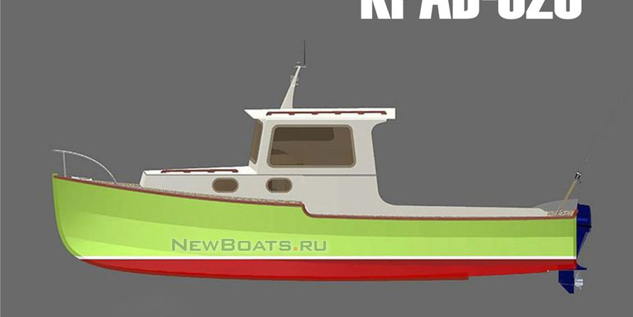 Катер Краб-620. Набор для постройки