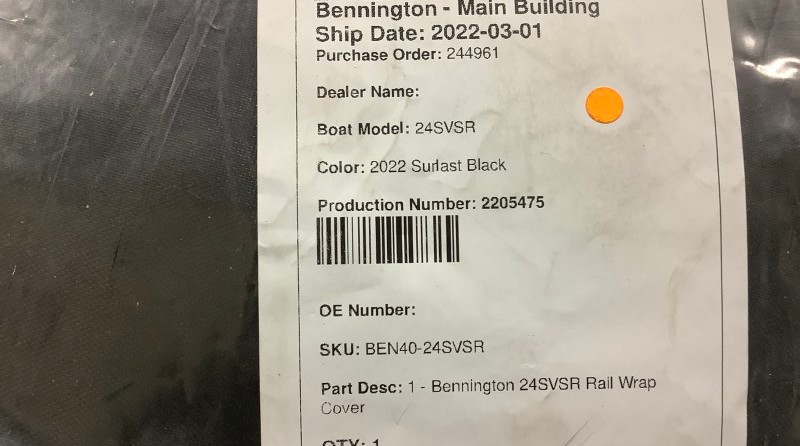 Bennington 24 sbrx