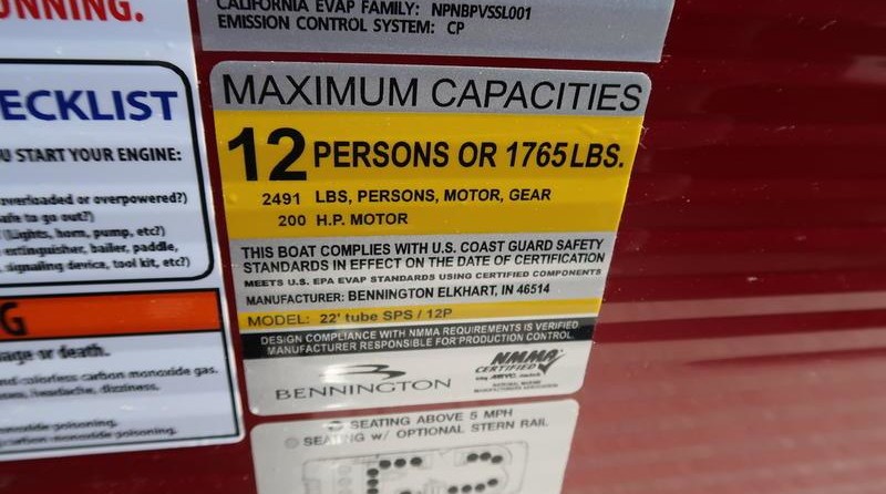 Bennington 23 LSB SPS