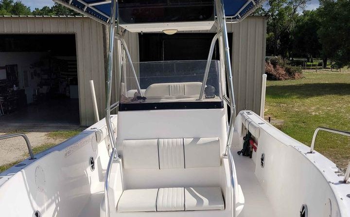 Cobia 217 center console