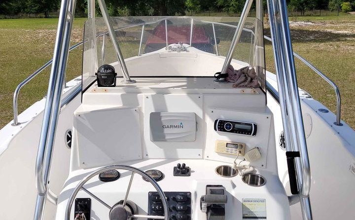 Cobia 217 center console