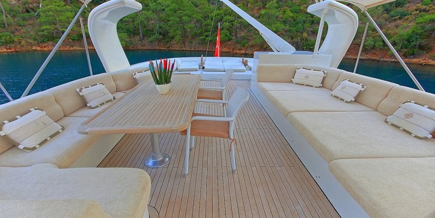 Motoryacht Blanco