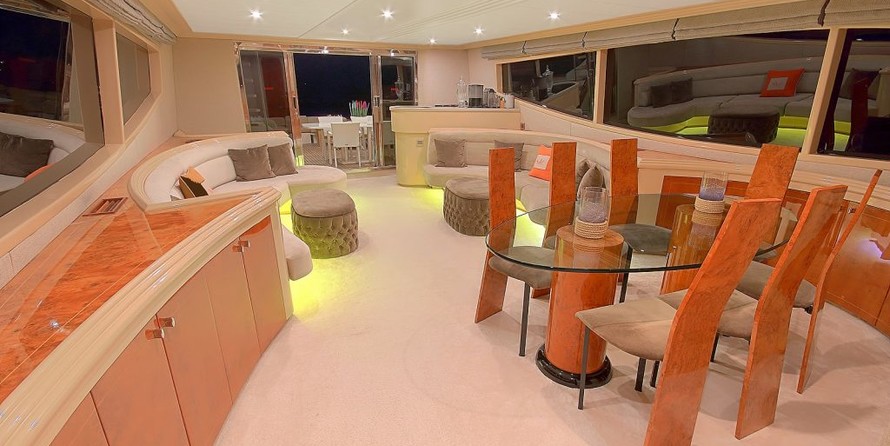 Motoryacht Blanco