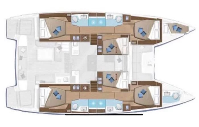 Lagoon 50 (Gen+A/C+WM)
