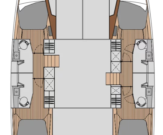 Helia 44 - 4 + 2 cab.